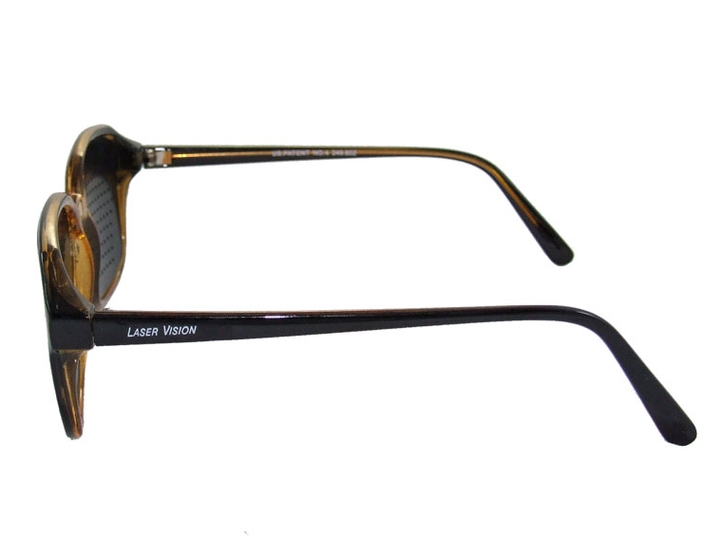 Фото 2. Перфорационные очки-тренажеры Лазер Вижн (Laser Vision очки, очки с дырочками)