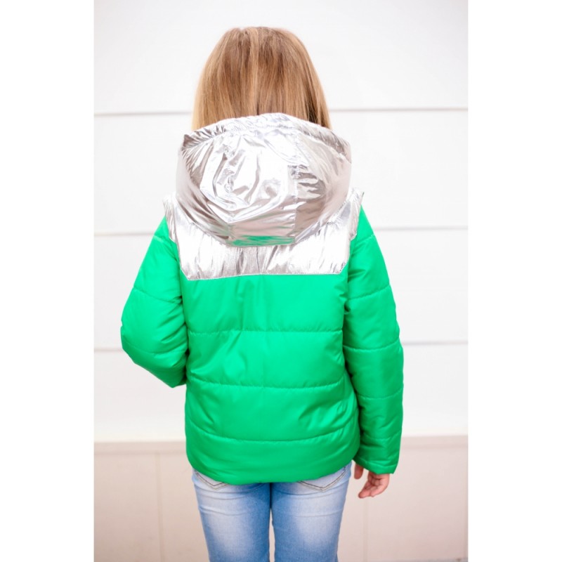 Фото 3. Детские демисезонные куртки - жилетки Беата с фольгой девочкам 6-11 лет, цвета разные