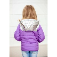 Детские демисезонные куртки - жилетки Беата с фольгой девочкам 6-11 лет, цвета разные