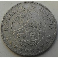 Боливия 1 песо 1969 год