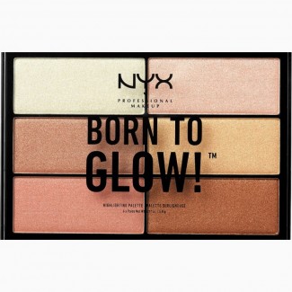 Палетка хайлайтеров NYX Born to Glow Highlighting Palette