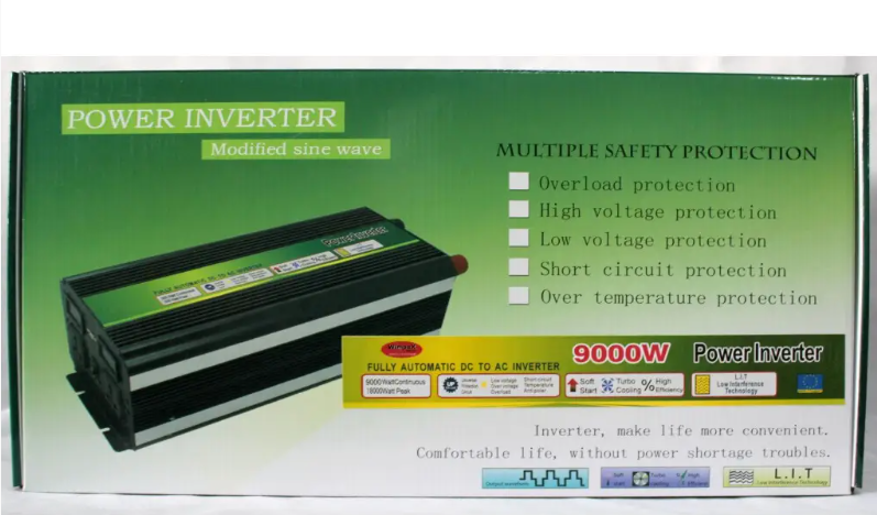 Фото 11. Инвертор Wimpex Power Inverter WX 9000W 12V Преобразователь напряжения Power Inverter 9кВт