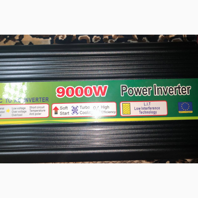 Фото 12. Инвертор Wimpex Power Inverter WX 9000W 12V Преобразователь напряжения Power Inverter 9кВт
