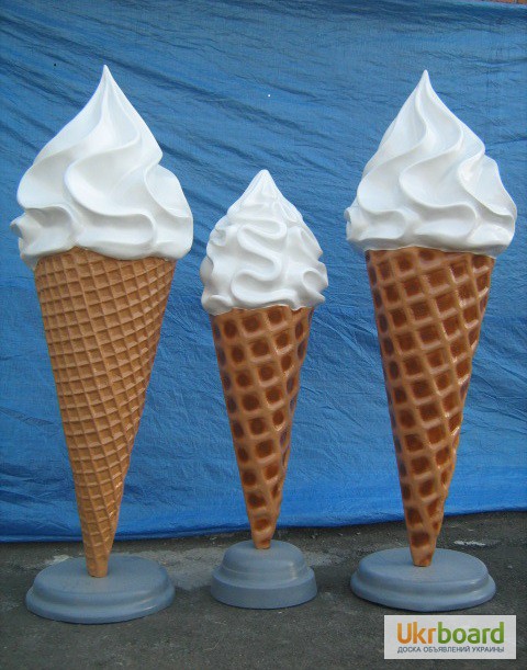 Фото 3. Мороженое рожок реклама