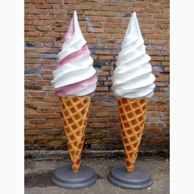 Фото 10. Мороженое рожок реклама