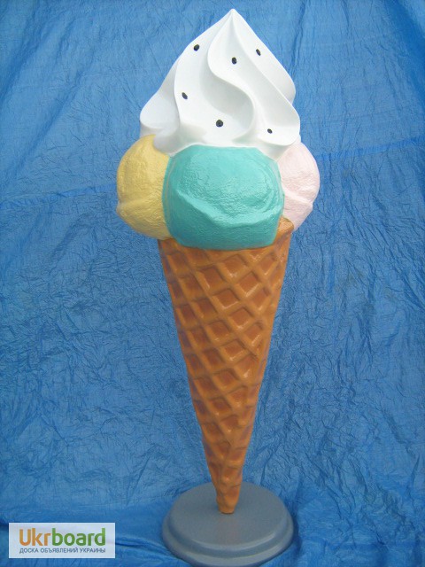 Фото 4. Мороженое рожок реклама