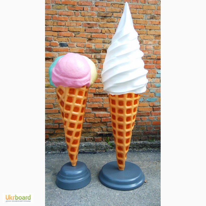 Фото 8. Мороженое рожок реклама