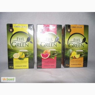 Чай зеленый Feel Green 70 г. 40 пакетиков