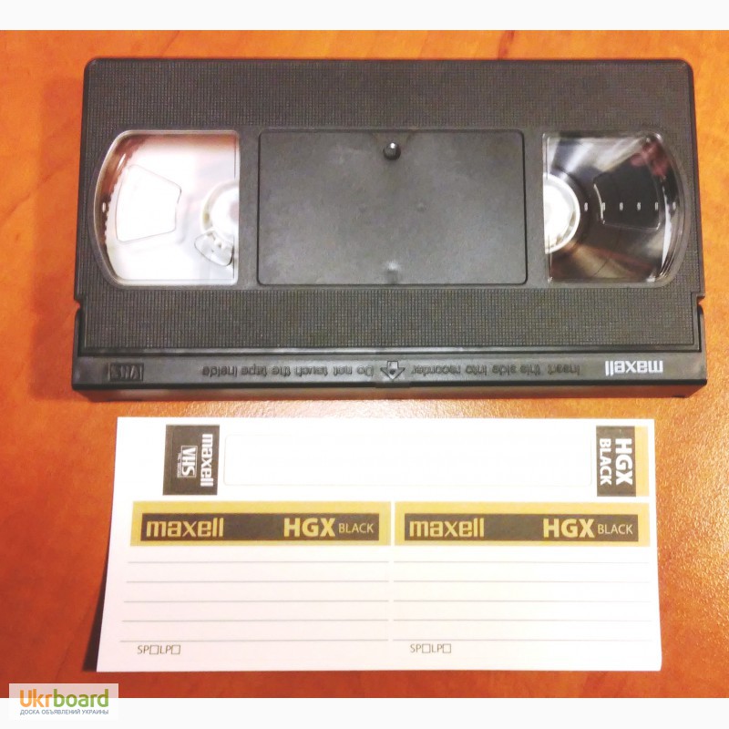 Фото 9. Видеокассеты VHS Maxell Hi-Fi HXG Black, новые, 2008 г
