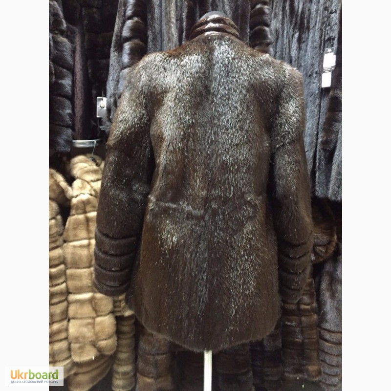 Фото 5. Теплый полушубок куртка из меха канадского бобра