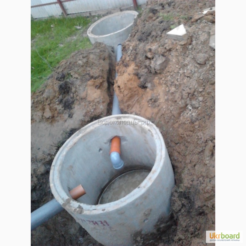 Фото 6. Устройство канализации септик Одесса