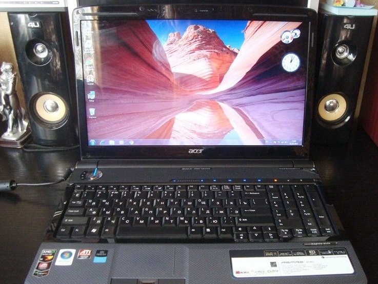 Фото 2. Игровой ноутбук Acer Aspire 6530G (отличное состояние, батарея 1час)