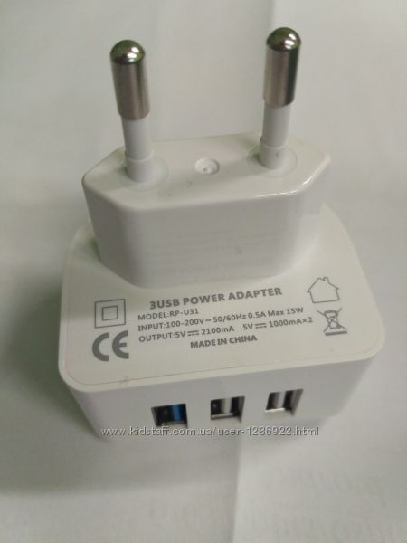 Фото 9. Комплект зарядка СЗУ USB + кабель Type-C 2A