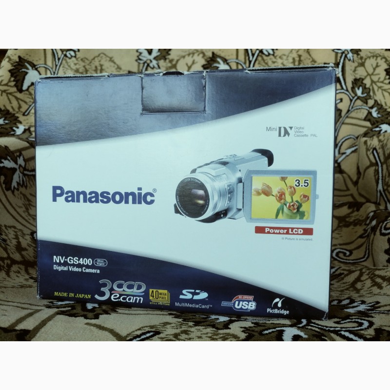 Продам видеокамеру Panasonic NV-GS400 в хорошем состоянии