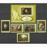Продам марки СССР (западноевропейская живопись)