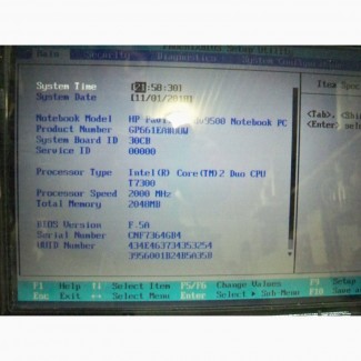 Продам ноутбук два ядра Hewlett-Packard HP Pavilion dv9000, 17 дюймов