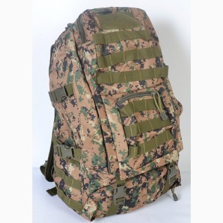 Камуфляжный тактический рюкзак на 45 л - Пиксель лес