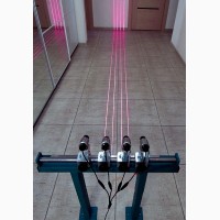 Лазер линия, лазерный указатель пропила 100мВт - красный (лазер для станка)