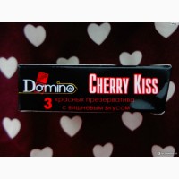 Ароматические оральные презервативы Luxe - «Domino Cherry Kiss», 3 шт