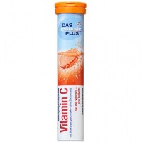 Витамины шипучие Mivolis Vitamin C Витамин С, на фруктозе, из Германии, 82 г - 20 шт