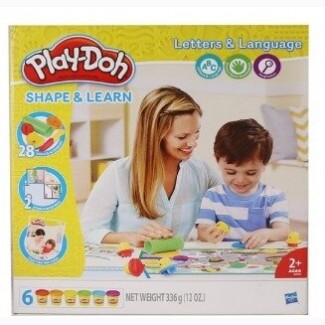 Play-Doh изучаем буквы и языки B3407 Shape and Learn Letters and Langu