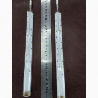 Термометр технический ртутный ТУ 25-2021 ТТ м от -25 до +60 C с погружной ножкой 40 см