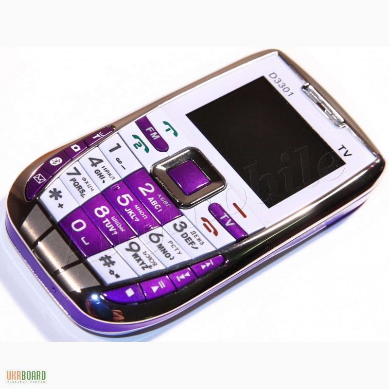 Мобильный телефон Donod D3301 2 СИМ ТВ/Оплата при получении