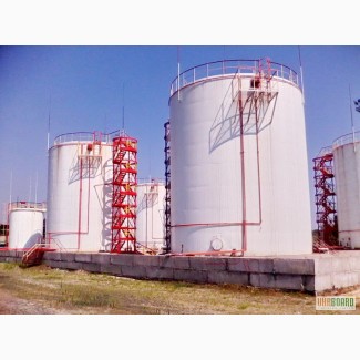 Резервуары вертикальные стальные объемом от 100 до 5000 м3