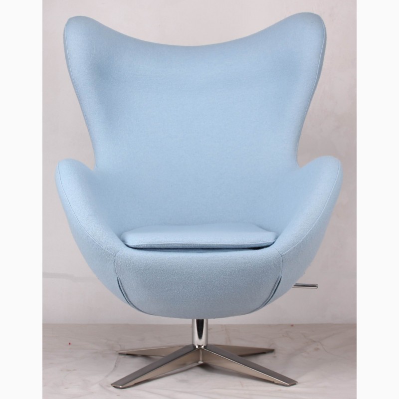 Фото 5. Кресла ЭГГ (EGG) шерсть, дизайнерское кресло Яйцо ткань для дома купить Украина