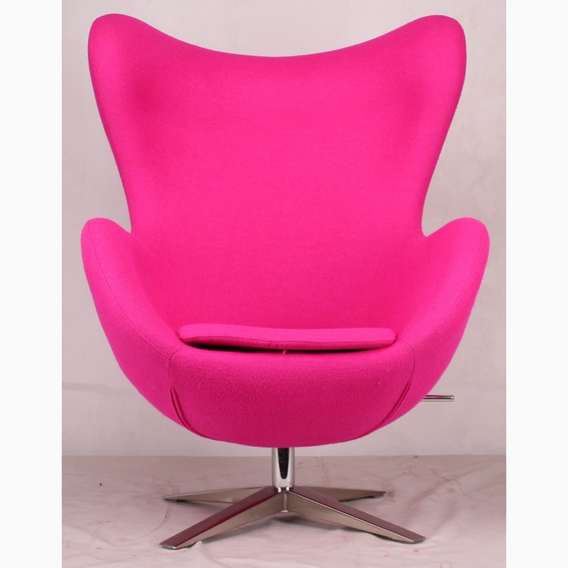Фото 11. Кресла ЭГГ (EGG) шерсть, дизайнерское кресло Яйцо ткань для дома купить Украина