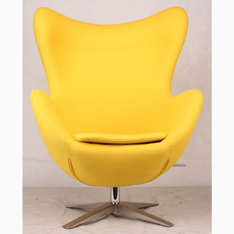 Фото 16. Кресла ЭГГ (EGG) шерсть, дизайнерское кресло Яйцо ткань для дома купить Украина