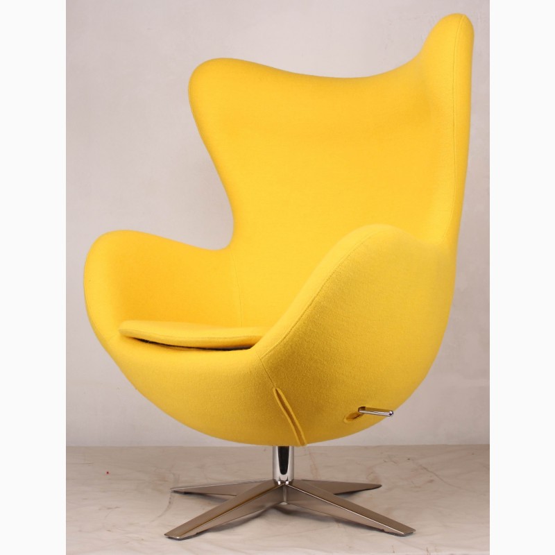 Фото 17. Кресла ЭГГ (EGG) шерсть, дизайнерское кресло Яйцо ткань для дома купить Украина