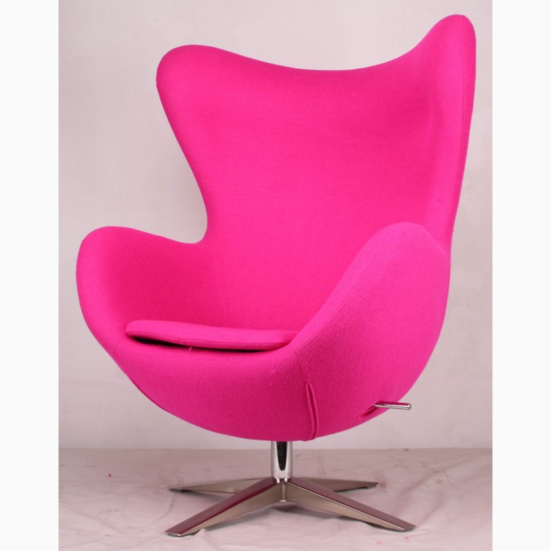 Фото 18. Кресла ЭГГ (EGG) шерсть, дизайнерское кресло Яйцо ткань для дома купить Украина