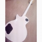 Электрогитара Электрогитара Gibson LP Custom White Alpine Ebony