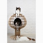 Элитные домики и лежаки для кошек