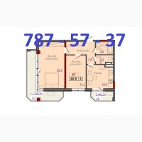 Продам 2-комнатную квартиру в жк «Монблан»