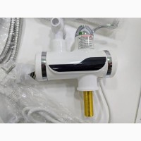 Проточный электрический водонагреватель на душ и на кран c LCD