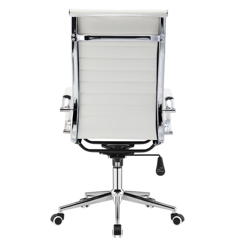 Фото 3. Кресло офисное Алабама НNEW, высокая спинка, цвет белый