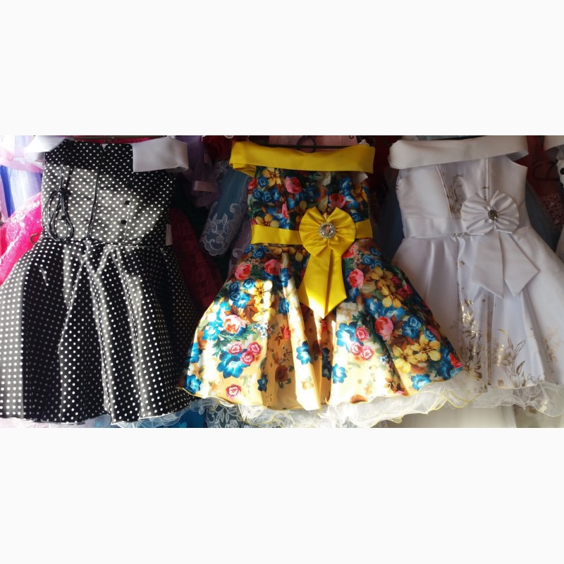 Фото 10. Нарядные платья для девочек 6 - 8 лет опт и розница