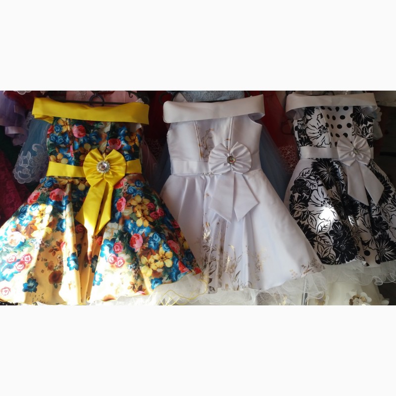 Фото 6. Нарядные платья для девочек 6 - 8 лет опт и розница