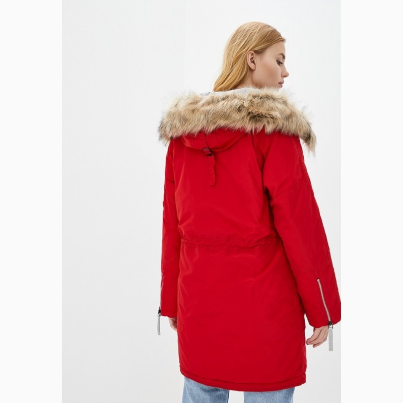 Фото 3. Жіноча зимова куртка N-3B Vega Airboss (червона)