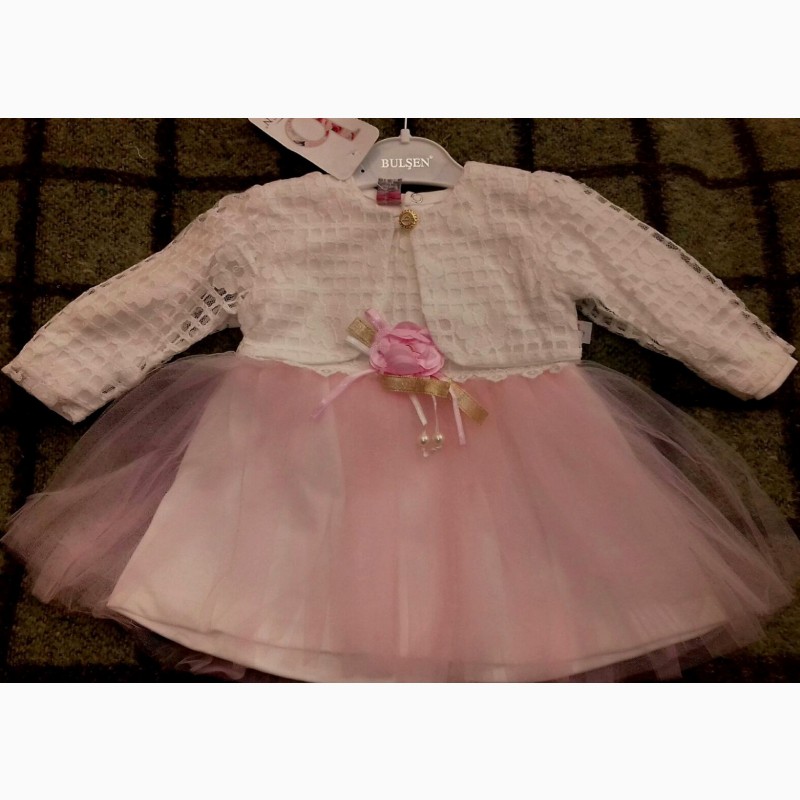 Фото 4. Детское нарядное платье с болеро от полугода до года, Турция, цвета разные