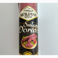 Итальянская Колбаса Siciliana Notte Salame Dorato Салями Дорато салями Италия сырокопч