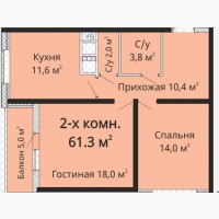 Продам 2х кімнатну квартиру в СКАЙ СІТІ Одеса