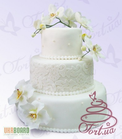 Весільний торт на замовлення Київ