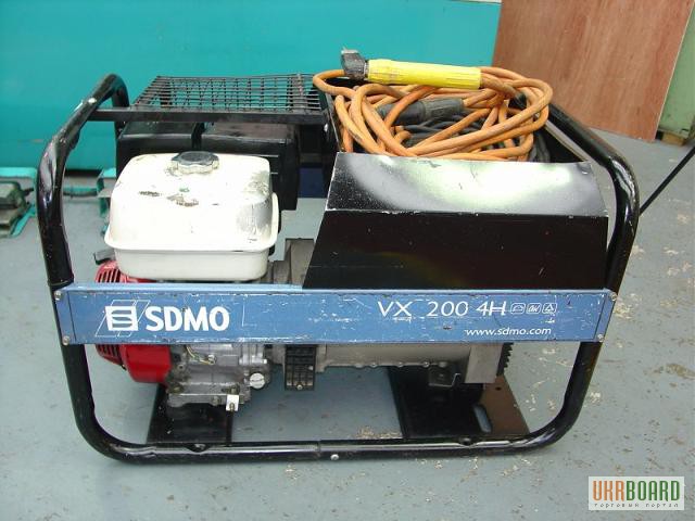 Продам б/у сварочный генератор SDMO VX 200/4