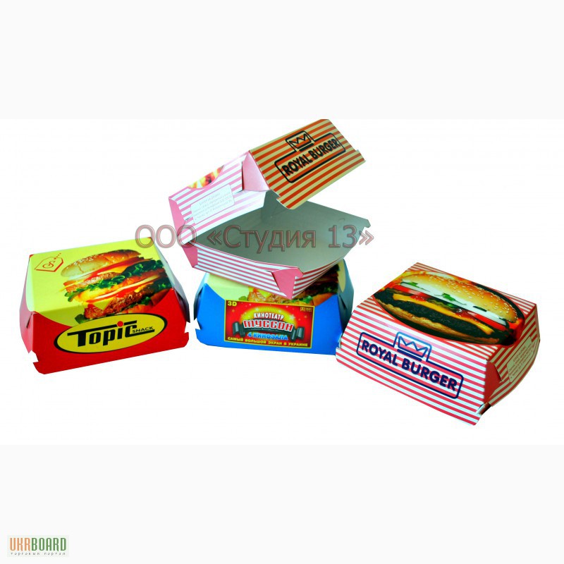 Фото 2. Коробки для детских обедов на вынос размер117х117х132мм