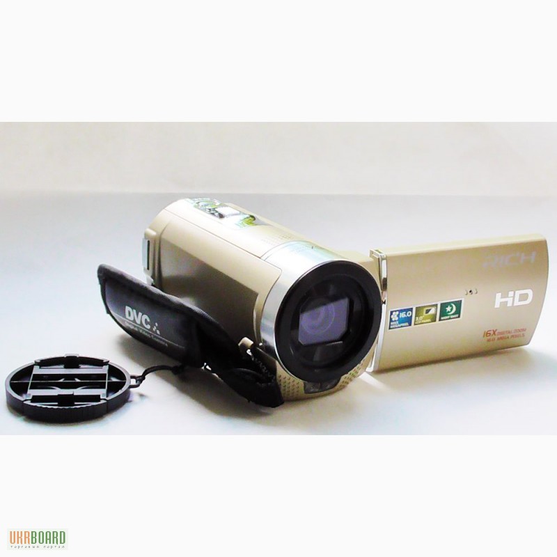Фото 2. Продам Видеокамера RICH 3 сенсорный экран 23x оптический зум-объектив HD1080P