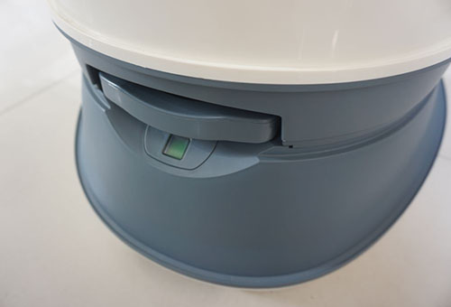 Фото 4. Біотуалет портативний DeLux, туалет білий для кемпінгу чи на дачу