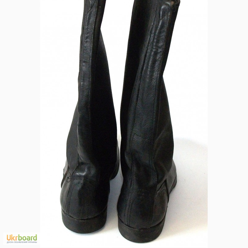 Фото 2. Сапоги кожаные / кирзовые черные ( БО 024у) 49 размер